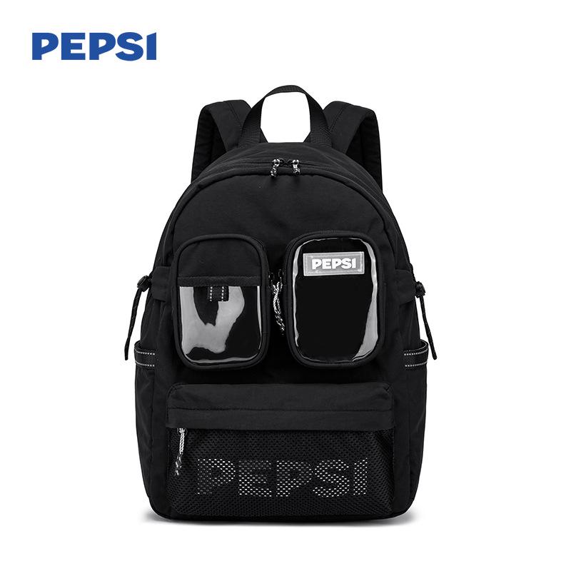 Pepsi Versatile Backpack for Middle & High School Students – Stylish, Compact College-Style.