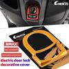 Chekis Is Suitable for ~2024Yamaha Nmax155 /Nmax125/160 Modified Accessories Electric Door Lock Decorative Cover Aluminum Al