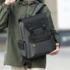 Schoolbag New Retro Men's PU Backpack Business Leisure Outdoor Computer Backpack Student Bag Wholesale