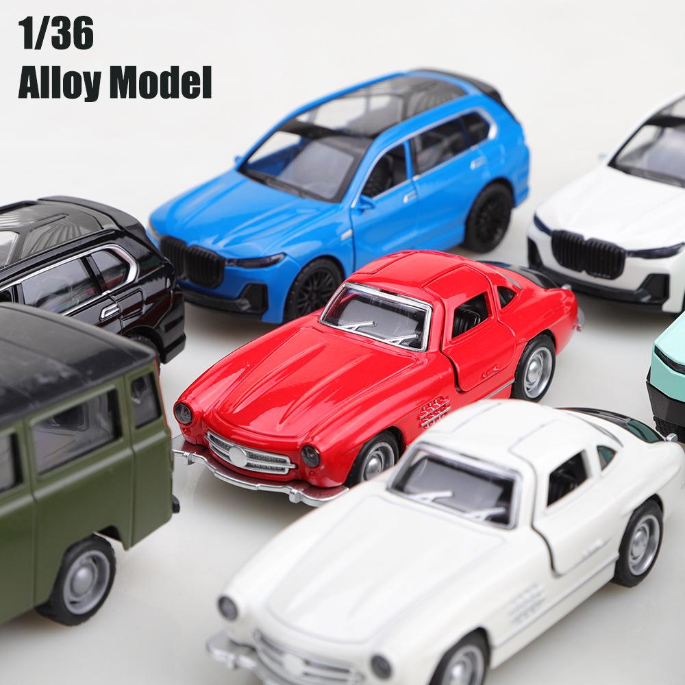 1:36 Scale Alloy Vintage Car Model Toy Car Set