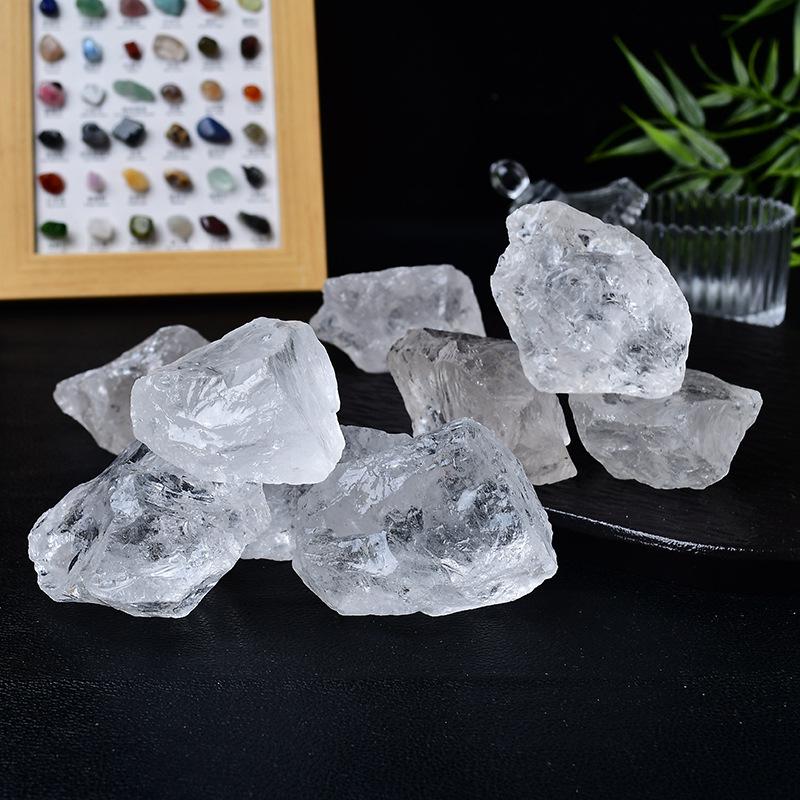 Natural White Crystal Gravel Aromatherapy Diffuser Stones - Decorative Ornaments