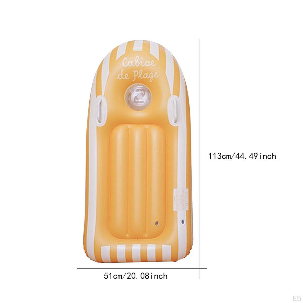 Inflatable Body Board Water Toy Surfboard for Beach Summer Party