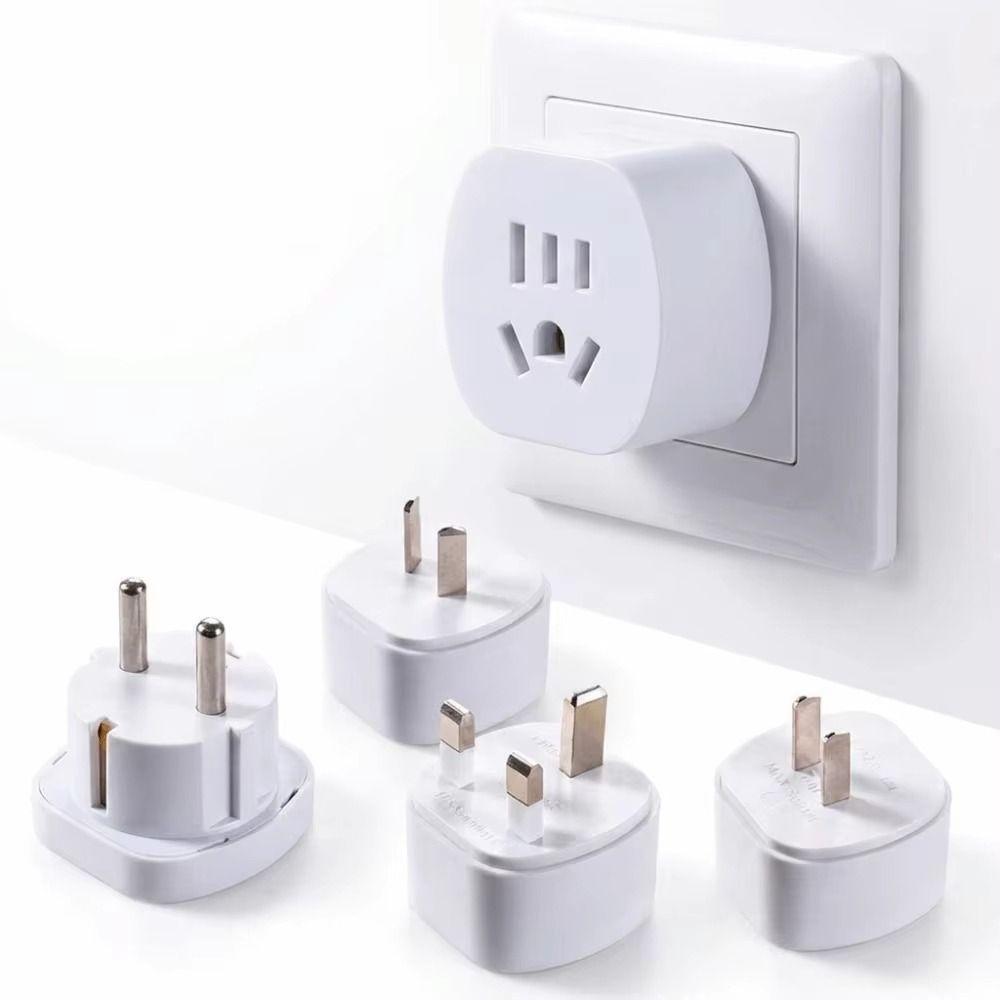 High Temperature Resistance Travel Wall Plug Adapter for AU, US, JP, UK, EU Daily Gadgets