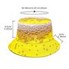 Bucket Hat Funny Beer Pattern Bucket Hat UV Protection Packable Oktoberfest Summer Caps for Mountaineering Strolls Cycling