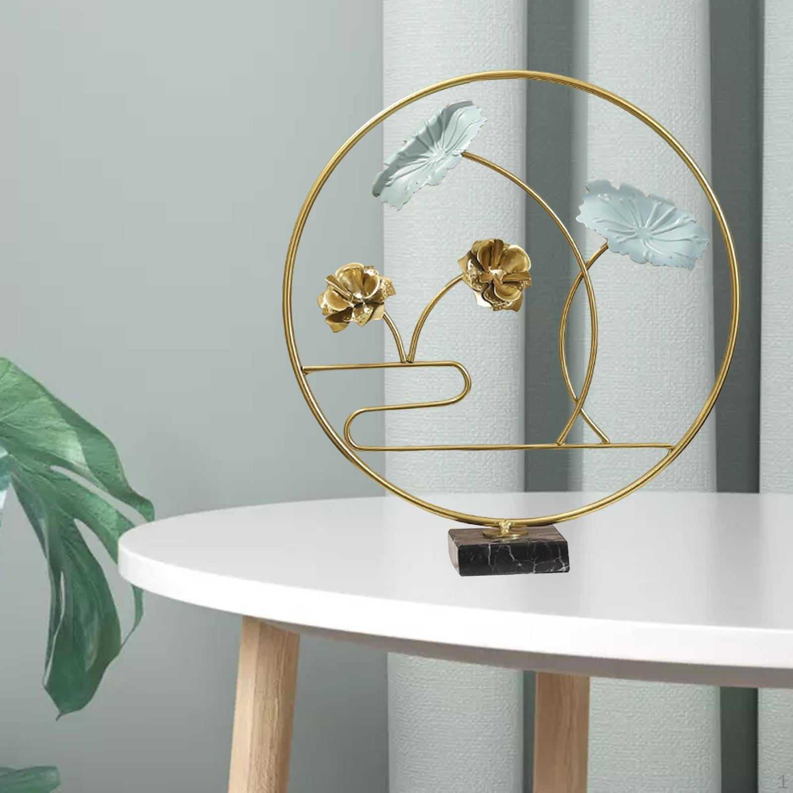 Орнамент Скульптура Стоящие Поделки Железное Настольное Украшение Арт Декор StyleD