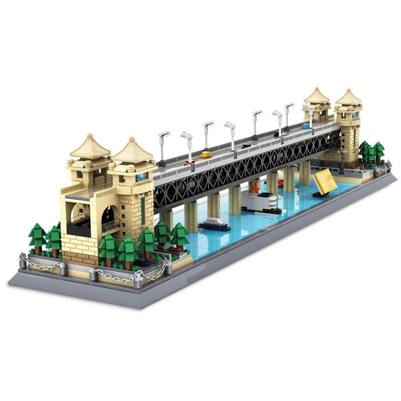 High-Quality 6223 High-Quality Building High-Quality Blocks High-Quality Wuhan High-Quality Yangtze High-Quality River High-Quality Bridge Building