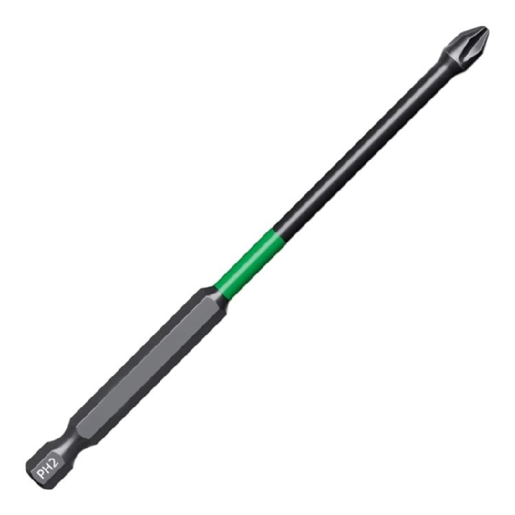 Resistant To Wear Hardened Steel Fastener Crosses Bit Hexagonal Shank Magnetic Grip For High Force Drilling And Securing