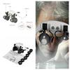 Headband Head Magnifier 8 Lens Light Jeweler Watch Loupe Magnifying Glasses