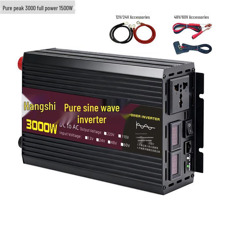 Car and Home Pure Sine Wave Inverter 12V/24V/48V/60V to 220V