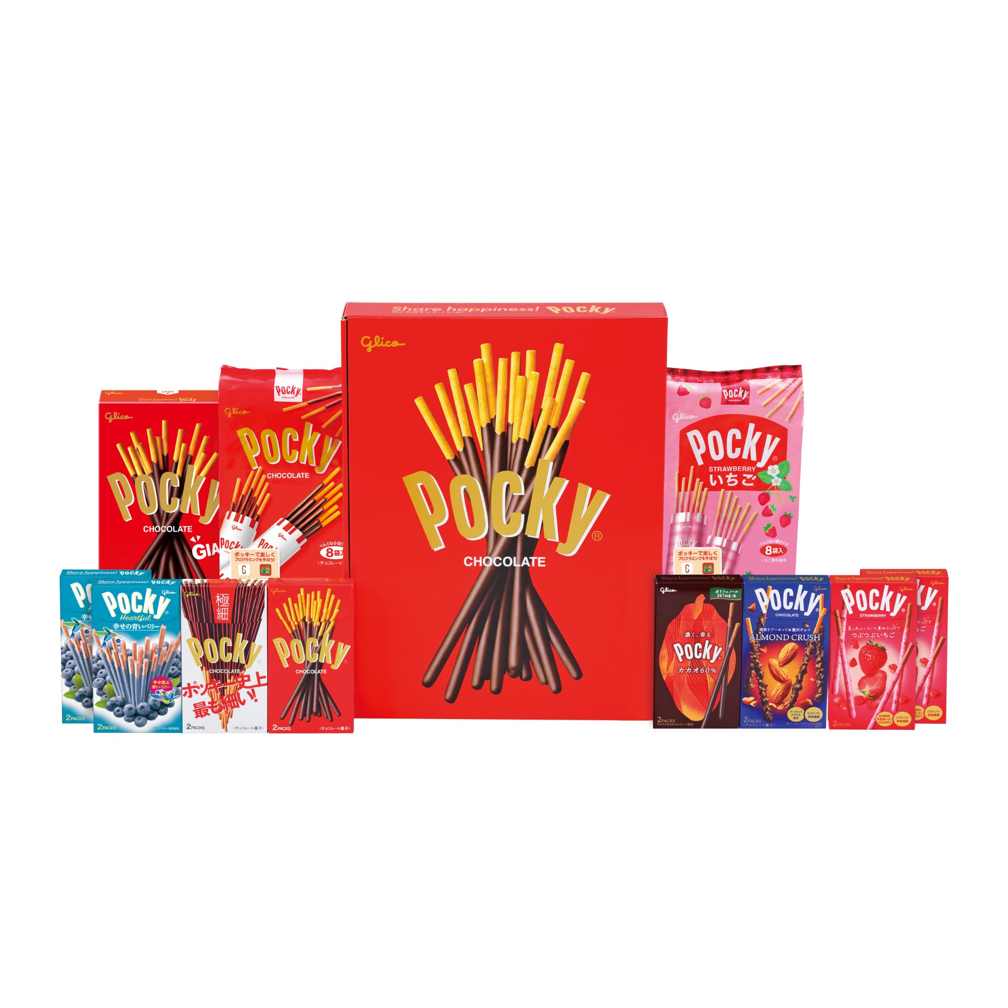 

Glico Pocky Selection 11 позиций Pocky BOX сладости ассорти подарок