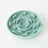 Silicone Slow Feeder Bowl Dogs Cats Non-Slip Circular Lick In Multiple Colors