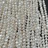 1String, White Natural Freshwater Pearls, 5-6mm, Boho Handmade Nugget Pearl Beads for Jewelry Making DIY Necklace Accessories, Crafts Gifts 36cm