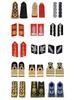 Washable Silk Metal Wire Aviation Shoulder Boards for Security Uniforms - Suitable for China Eastern and Hainan Airlines