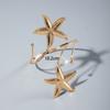 Spiral Women Arm Bracelet Adjustable Armlet Jewelry Gifts Metal Starfish Open Cuff Bangles  Gift