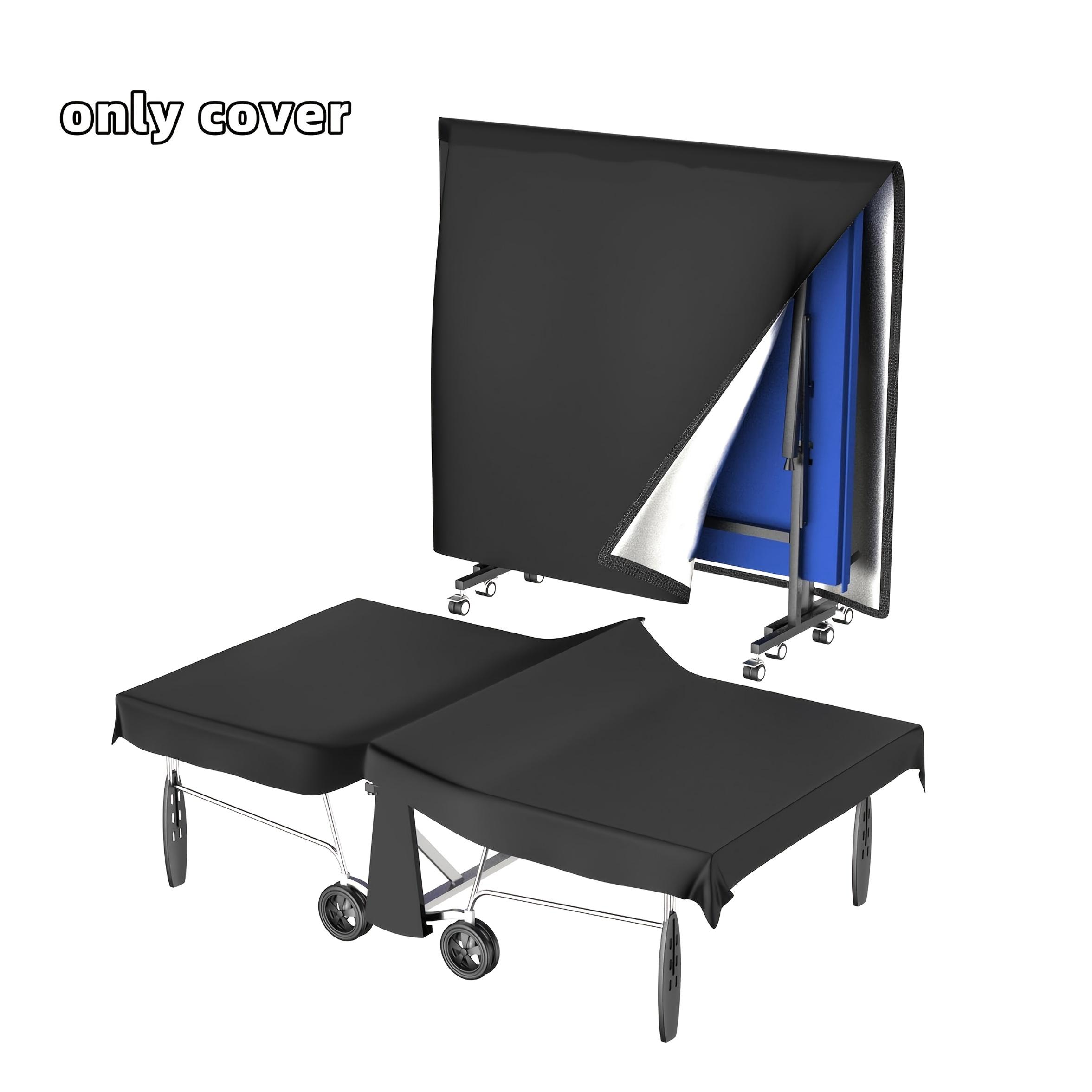 

1 Piece of Table Tennis Table Cover, Suitable for Outdoor Table Tennis Tables and Multi-functional Furniture Covers чёрный