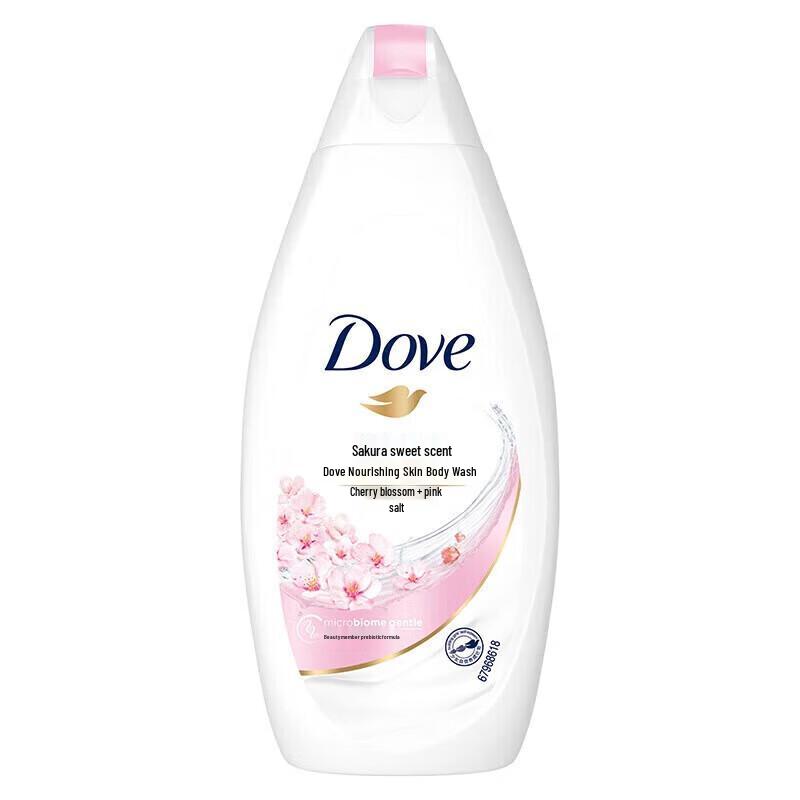 DOVE Cherry Blossom Body Wash & Shampoo Set