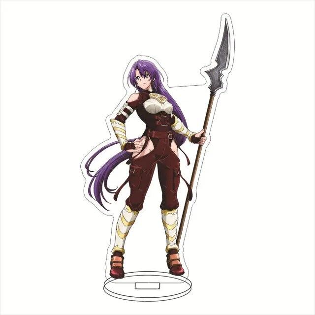 Japan Cartoon Shangri-La Frontier Anime Figur Cosplay Akrylová stojící cedulka Model hračka 15CM talíř Dekor Dekor Fanoušci Vánoční dárek