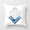 Ins Marble Geometric Print Square Pillow Cover Sofa Cushion Cover