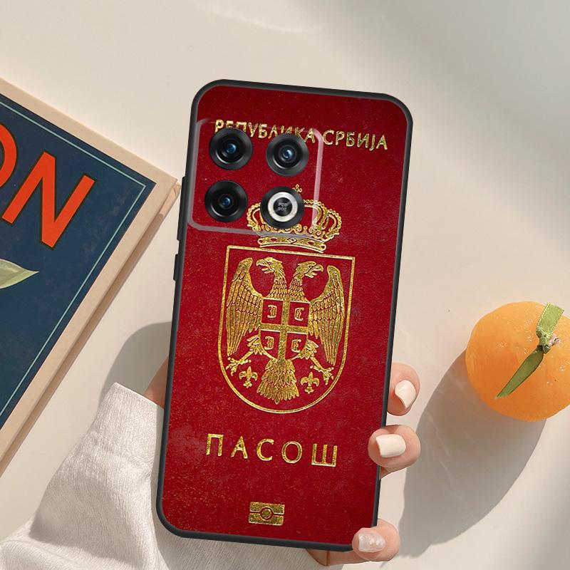 Flag of Serbia Serbian Case For OnePlus 15 13 12 11 13R 12R 10T 8T 13T OnePlus Nord 5 CE 3 2 4 Lite N20 N30 Cover