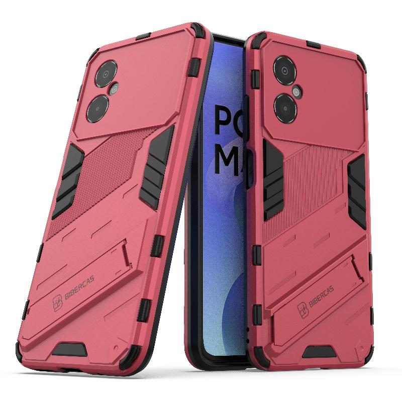Για Xiaomi Poco M4 5G Θήκη Κάλυμμα Για Poco M4 5G Capas Τηλέφωνο Πίσω Προφυλακτήρας Βάση Στήριξης Αντικραδασμική Θήκη Στήριξης Για Poco M4 5G Fundas