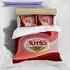 Set Lenzuola Stampato Calcio VfB Stuttgart 3 Pezzi, Comodo Set Copripiumino per Camera da Letto Amico della Pelle