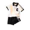 Stylish Summer Boys Short Sleeve Set Comfy Lightweight Cotton Polo Shirt 3 To 8 Years