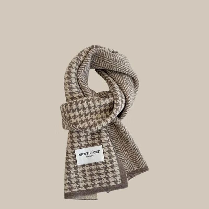

Chic Winter Knitted Double-Sided Scarf