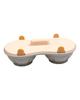 Microwave Double Egg Poacher Maker With Lid Detachable Drain Basket Heat Resistant Food Grade PP Poached Egg Cooker Steamer Kitchen Gadget