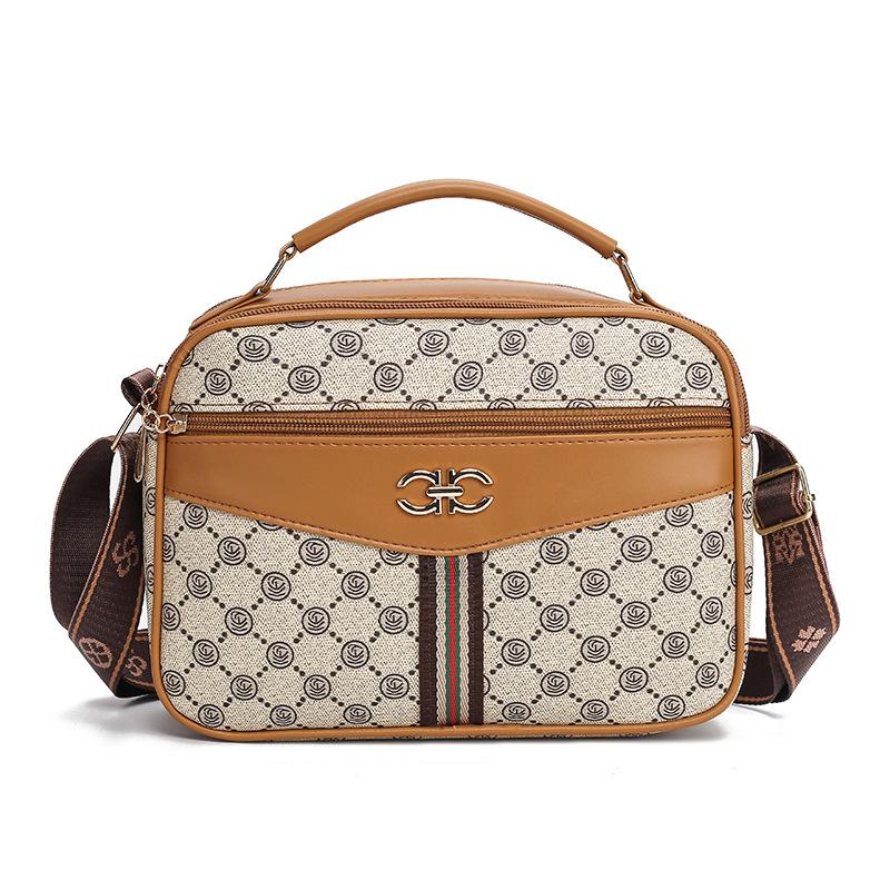 

Новый стиль женской сумки Мама Большая вместимость Сумка через плечо с простыми буквами