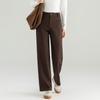 Women's High-Waist Anti-Wrinkle Straight-Leg Suit Pants