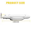 Front Right Passenger Door Handle WHITE Exterior Outside for 98-03 Toyota Sienna