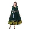 Halloween Costume Medieval Renaissance Court Style Legend of Bravery Melinda Princess Dress Performance Costume