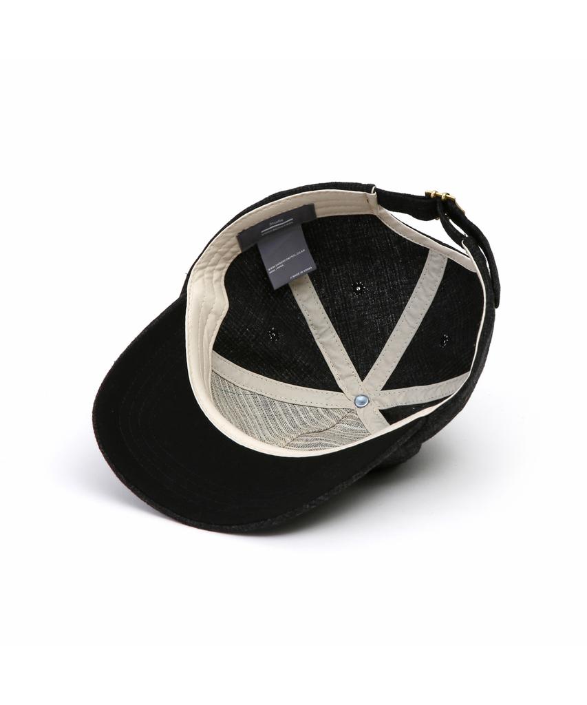 Eondeokeonteulolseutyudio Winter Ball Cap 6-Pannel Ball Cap / Mods Glen / Black