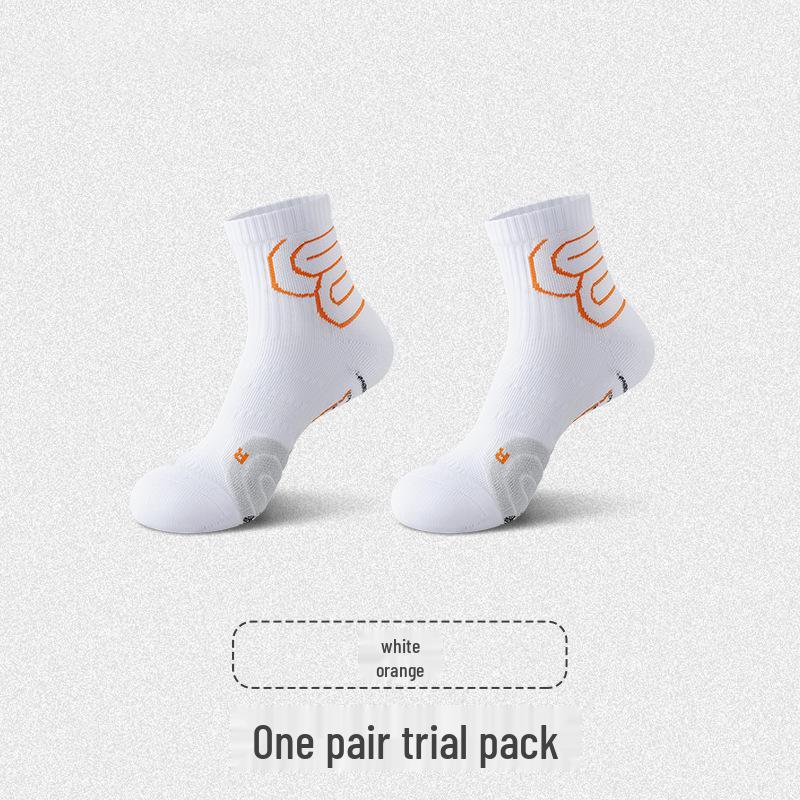 

Мужские спортивные носки до середины икры больших размеров с влагоотводящей махровой подошвой, устойчивые к запаху, идеально подходят для бега и баскетбола One Size [39-44]