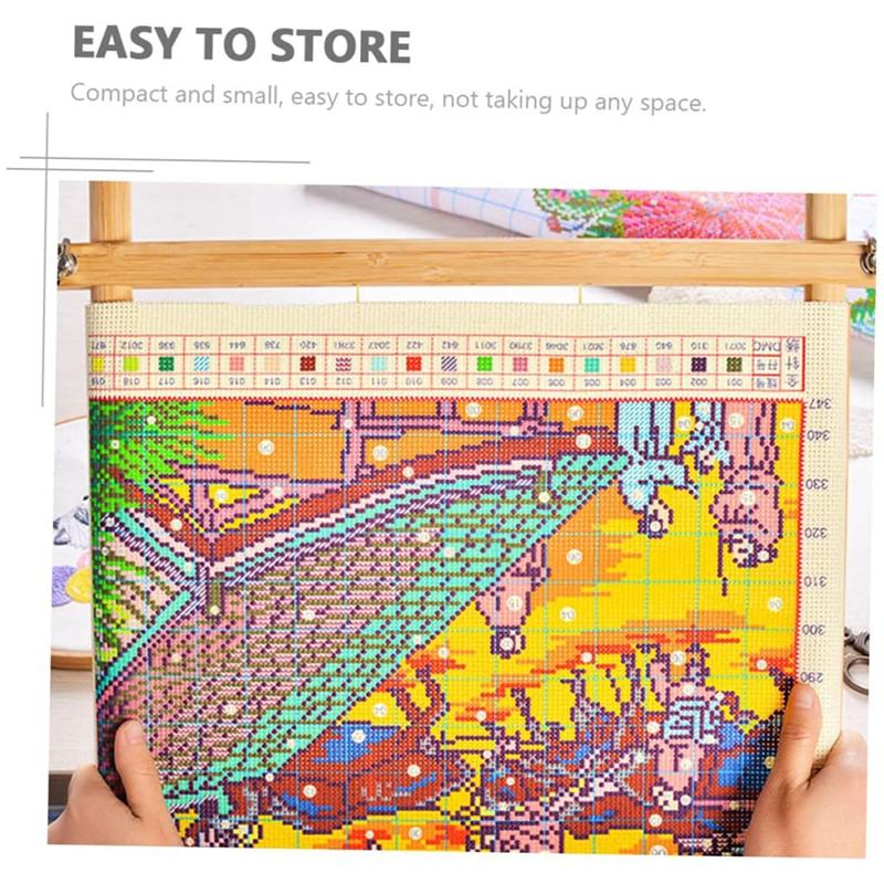 M-Modern-1 Set Embroidery Holder Embroidery Quilting Frame Quilling Tool Embroidery Supplies Embroidery Stand Supplies Easy Inst