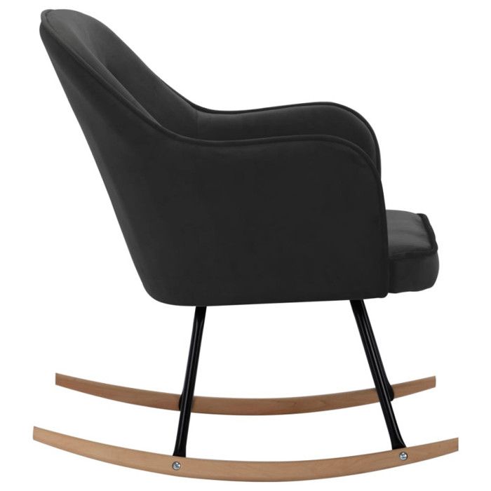 VidaXL Chaise à Bascule Fauteuil à Bascule de Salon Meuble de Salle de Séjour Siège de Salon Maison Intérieur Patio 289900