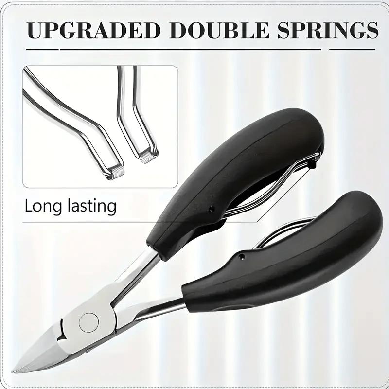 Xiaomi 1/7pcs Thick Nail Foot Care Pedicure Tool Set Including Nail Nippers Toenail Clippers Nail File and Cuticle Pusher Manicure Tool
