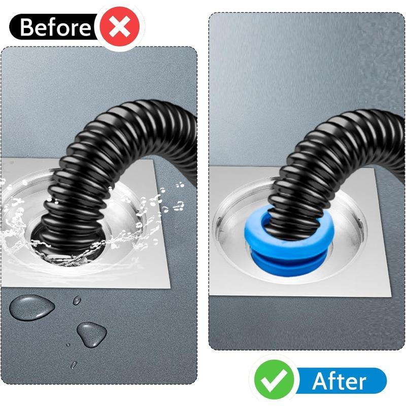 6/3/1PC Sewer Pipeline Deodorant Silicone Ring Washer Tank Sewer Pool Floor Drain Ring Sealing Seal Plug Pest Control Dropshipping