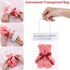 10pcs/5Set Teddy Bear Towel Gift Set, Wedding Companion Gift, Comes with Transparent Bag  Suitable for Christmas, Birthday