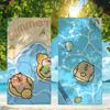 Cartoon Capybara Summer cute Towel Quick Drying Beach Towels Are Suitable For Swimming Pools Camping Yoga And The Gym