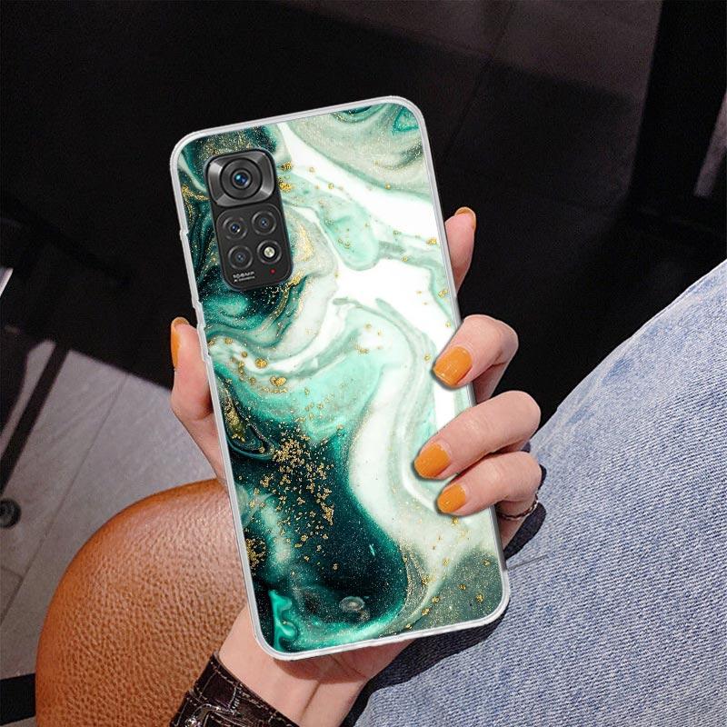 Granite Marble Phnoe Case for Phnoe Case for Xiaomi Redmi Note 15 14 14S 13 Pro Plus 12 12S 11S 11E 10S 10 11T 5G Unique Cover C