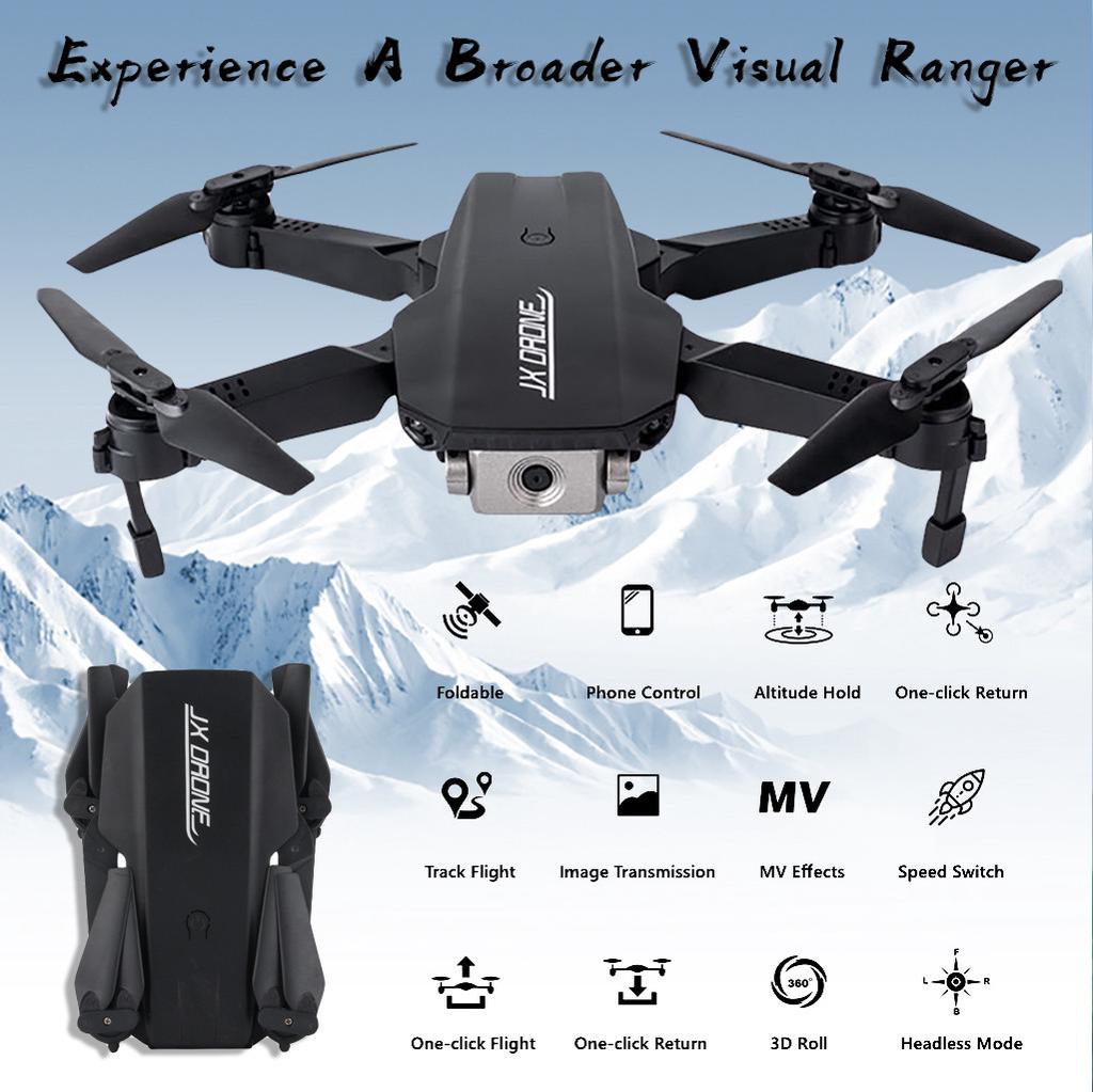 Buy CARE1 J2 2.4G WIFI FPV 4K HD Dual Camera Gesture Photo Foldable RC Quadcopter Drone at