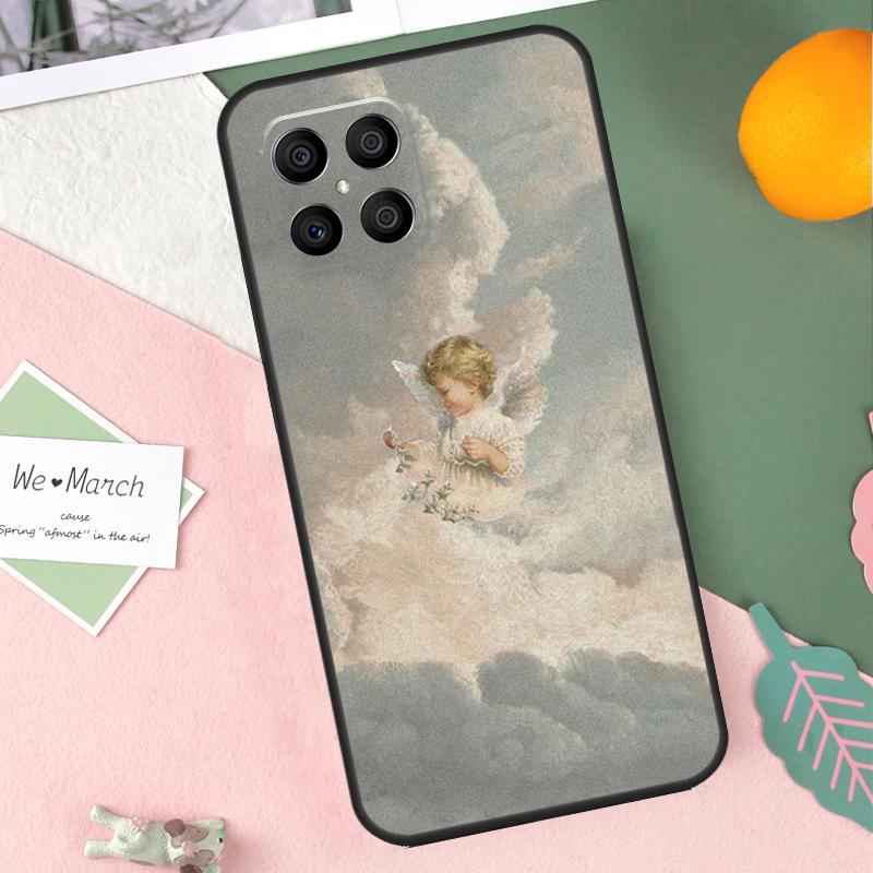 Renaissance Angel Aesthetic Case For Honor X8b X9b X9c X9a X8a X8 X9 50 70 90 Lite Honor 200 Lite Magic 7 5 6 Pro Cover