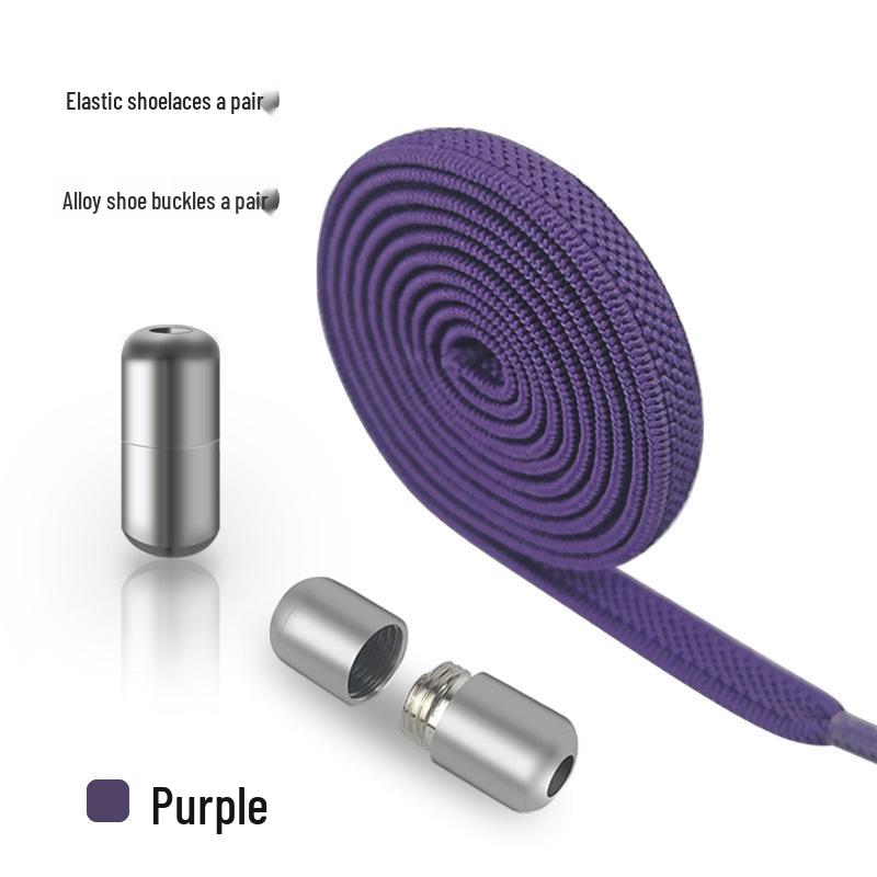 Elastic No-Tie Shoelaces for Kids with Easy Buckle