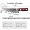 Kitchen Meat Cleaver Handmade Forged Butcher Knife Chef Slicing Peeling Cutter Cooking Knife for Household & Commercial