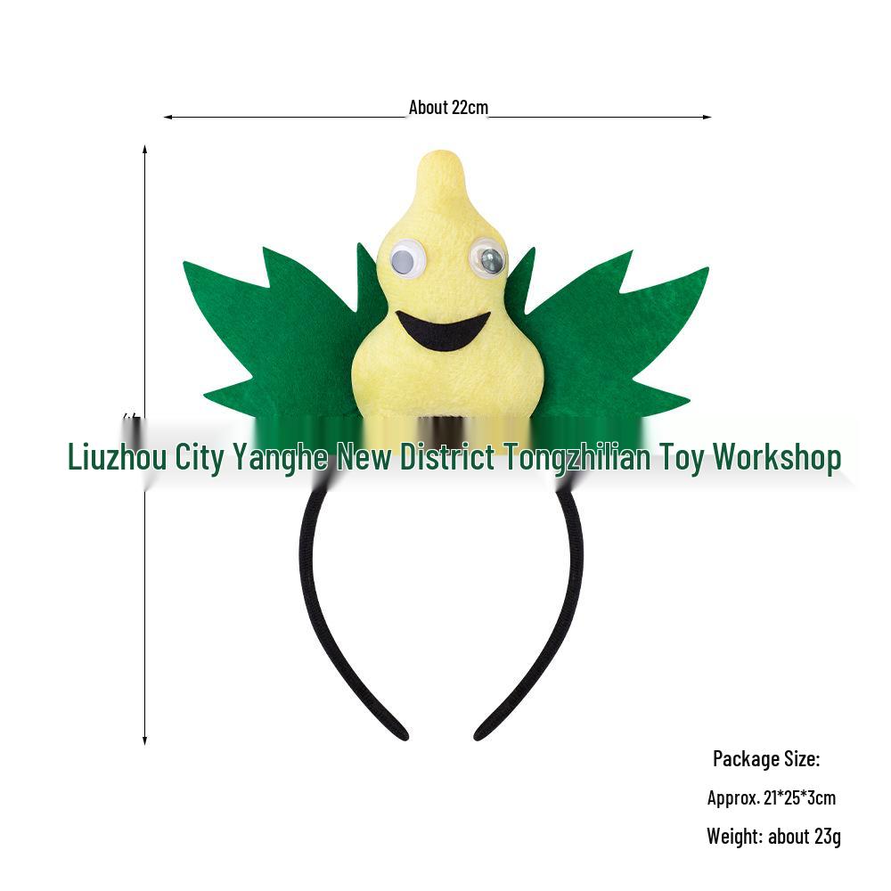 Halloween Personalized Huluwa Headband - Sexy Party Accessory, Festival Hair Clip