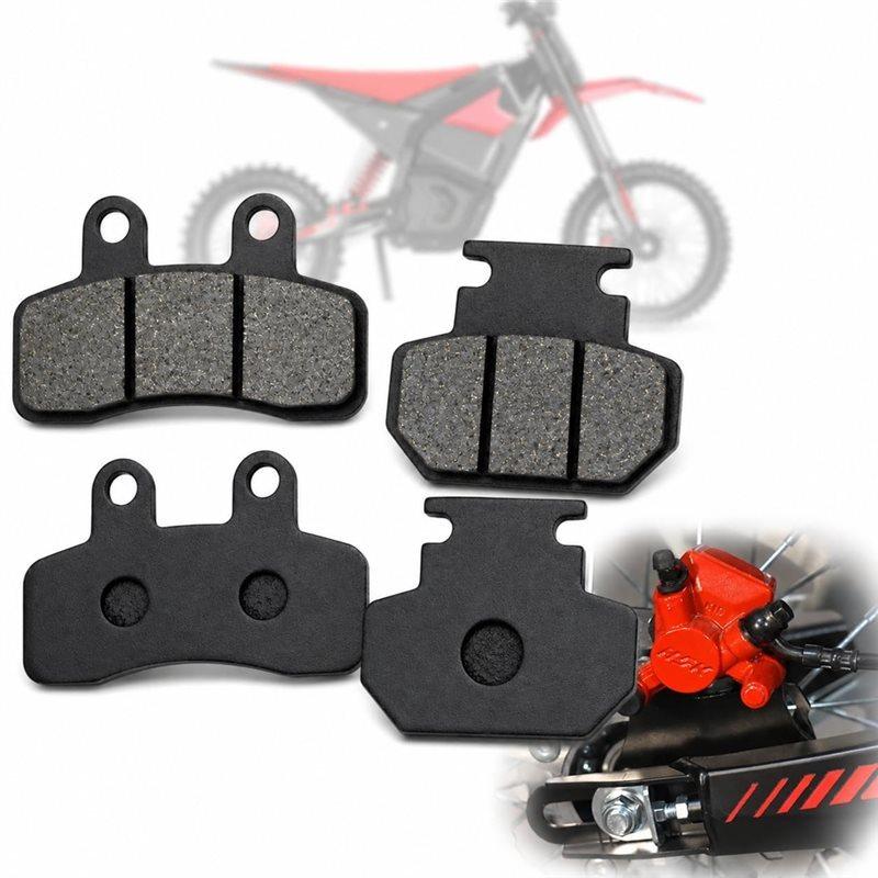For Yozma IN10 Electric Dirt Bike Replacement Parts- Front& Rear Brake Pads Set