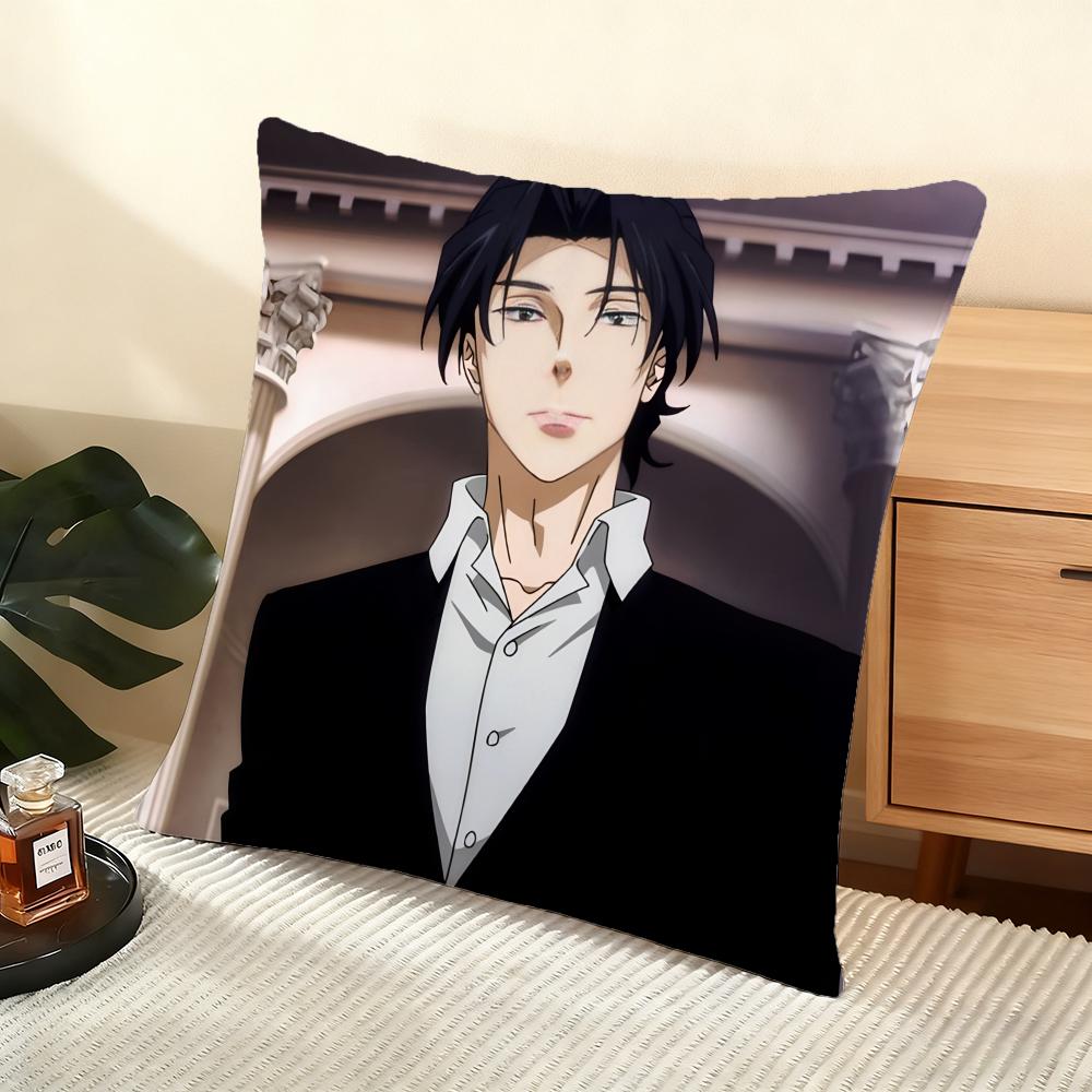 Anime M-Moriarty Der Patriot Kissenbezug Weicher Kurzer Plüsch Kissenbezug Glatte Gemütliche Textur Ästhetisches Kissenbezug Heimdekoration