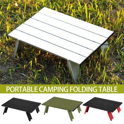 Ultralight Aluminum Folding Table Solid Construction Strong Load-bearing High Stability Mini Size Collapsible Beach Table