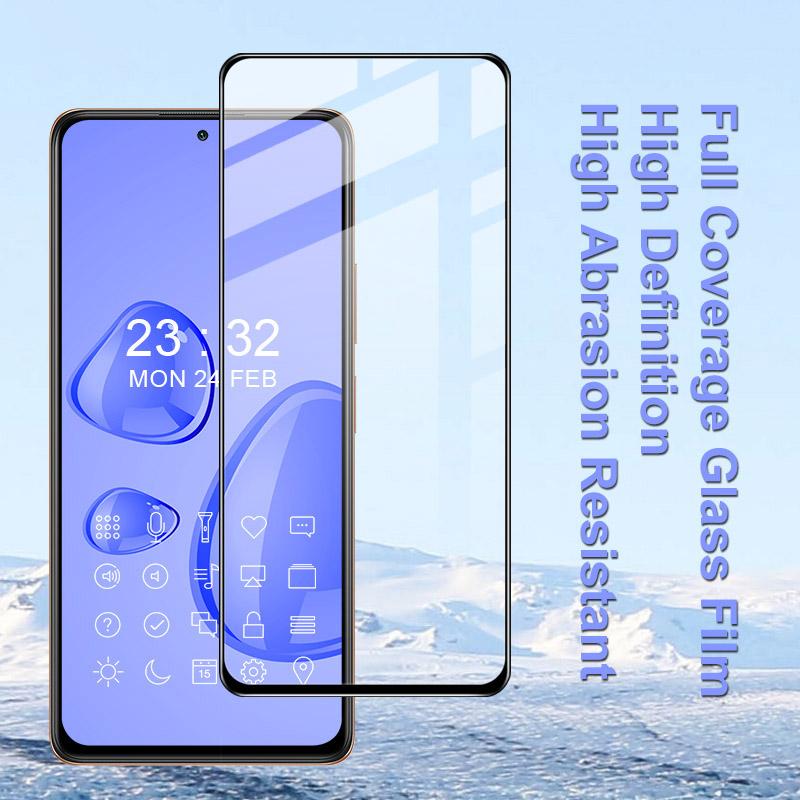 IMAK Pro+ Series Anti-Scratch Tempered Glass Complete Covering Screen Film for Xiaomi Redmi Note 10 Pro Max/Redmi Note 10 Pro